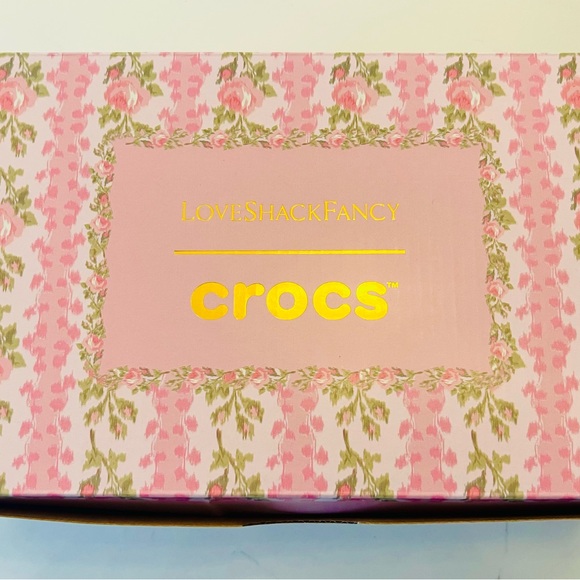 CROCS Kids Pink Love Shack Fancy - Picture 6 of 6